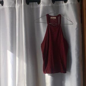 Hollister lace shirt